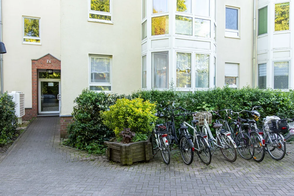 Fahrradabstellfläche