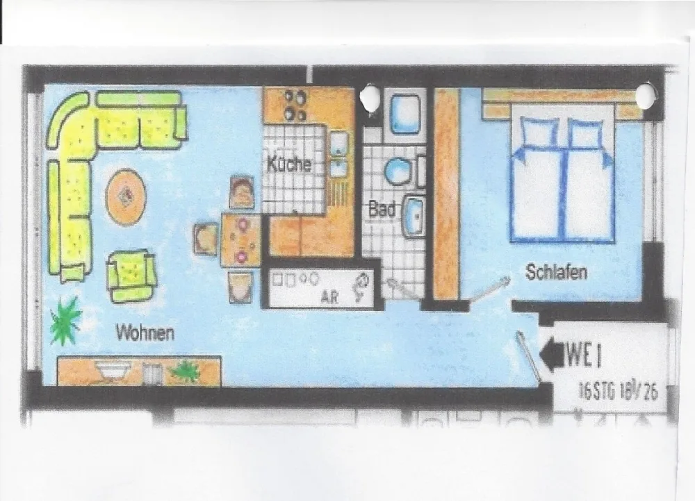 Grundriss EG Wohnung