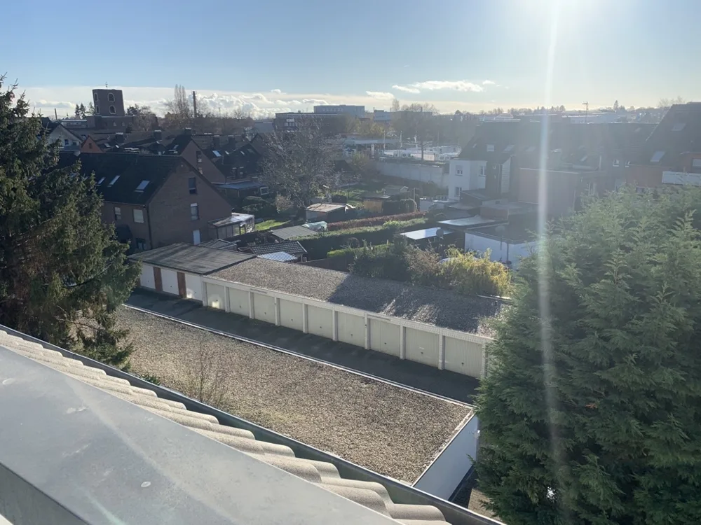Blick vom Wohnzimmerbalkon