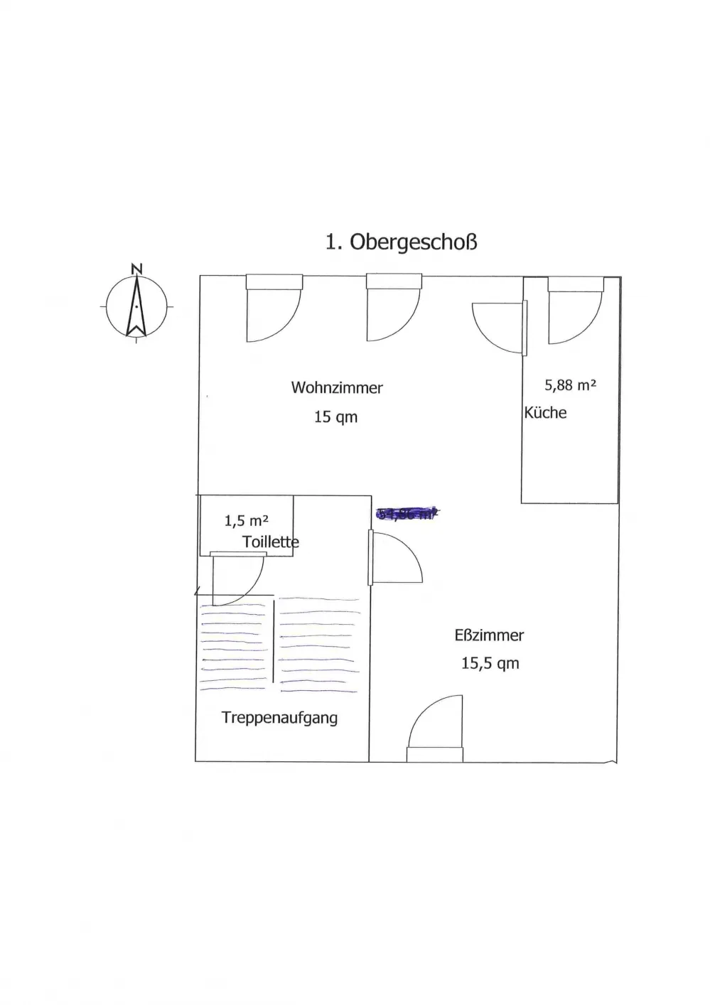 Grundriss 1.OG