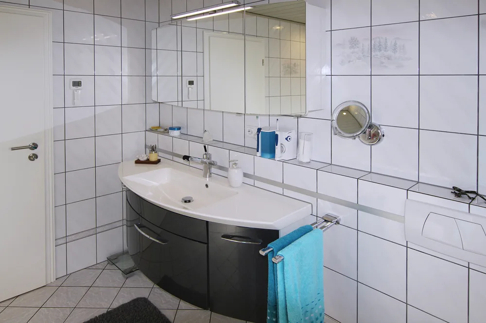 Detail Badezimmer Erdgeschoss