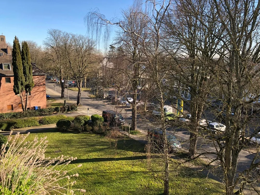 Aussicht vom Balkon aus