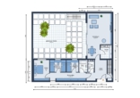 Grundriss Erdgeschoss - Familienfreundlicher Bungalow mit Garage in Mönchengladbach – Venn zu verkaufen