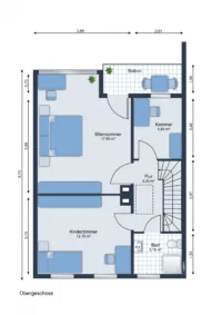 Grundriss 1. Obergeschoss