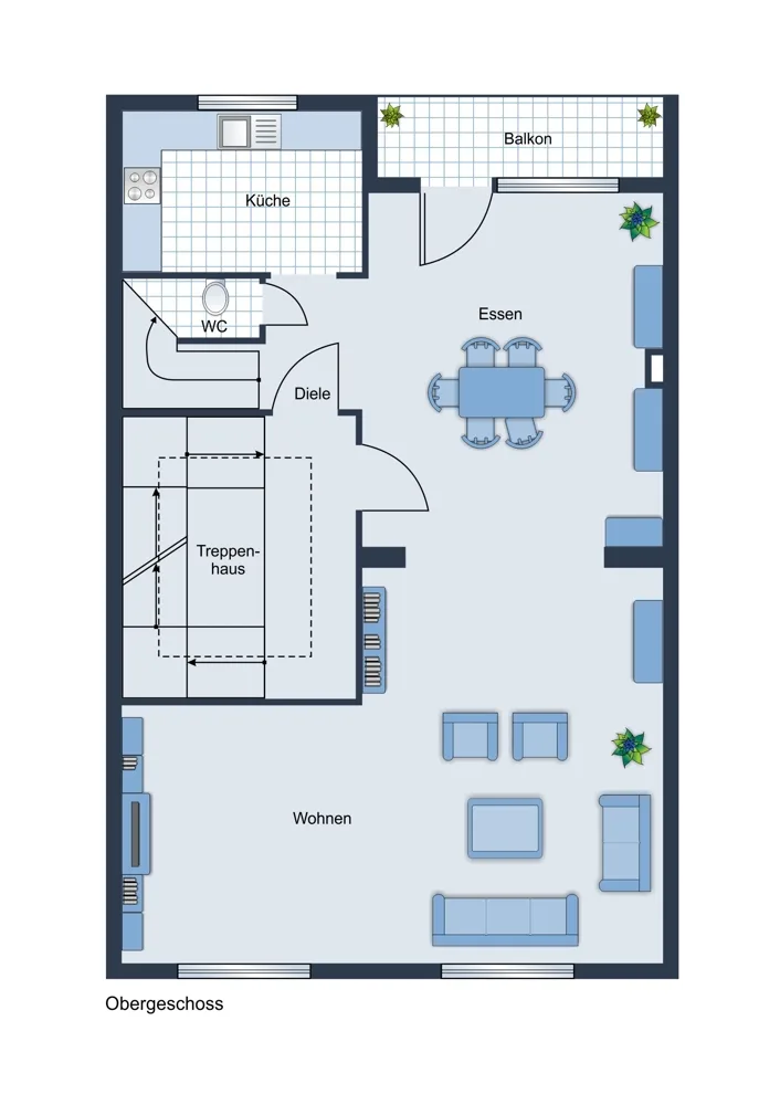 Grundriss Wohnung