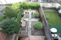 Blick vom Balkon