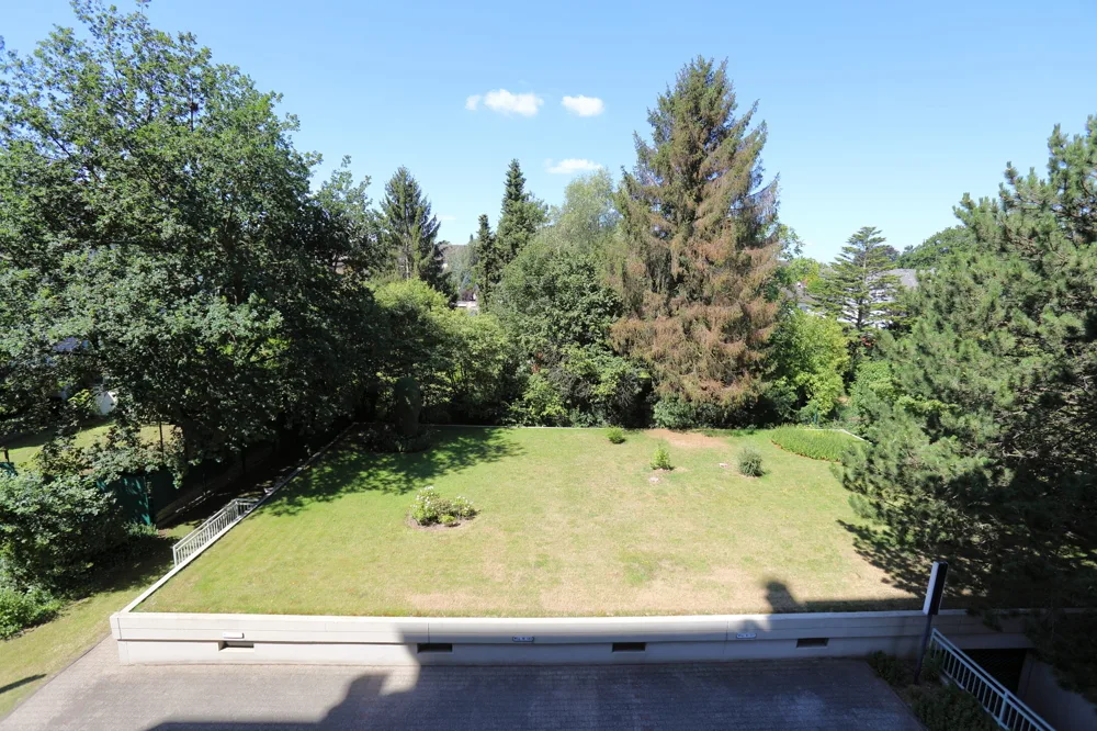 Blick vom Balkon