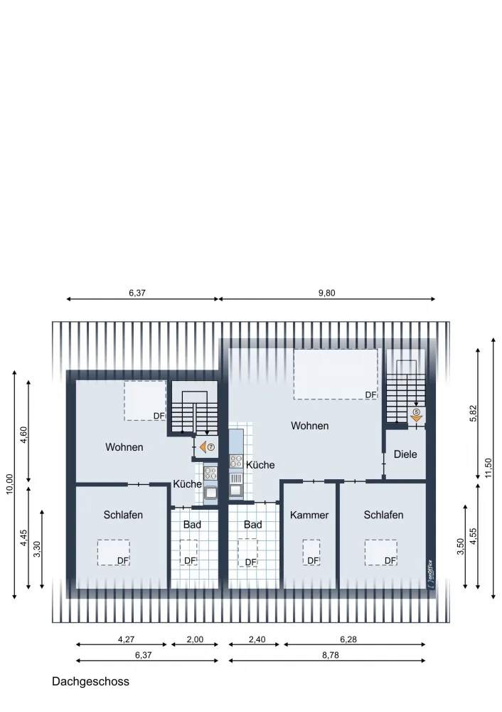 Grundriss DG