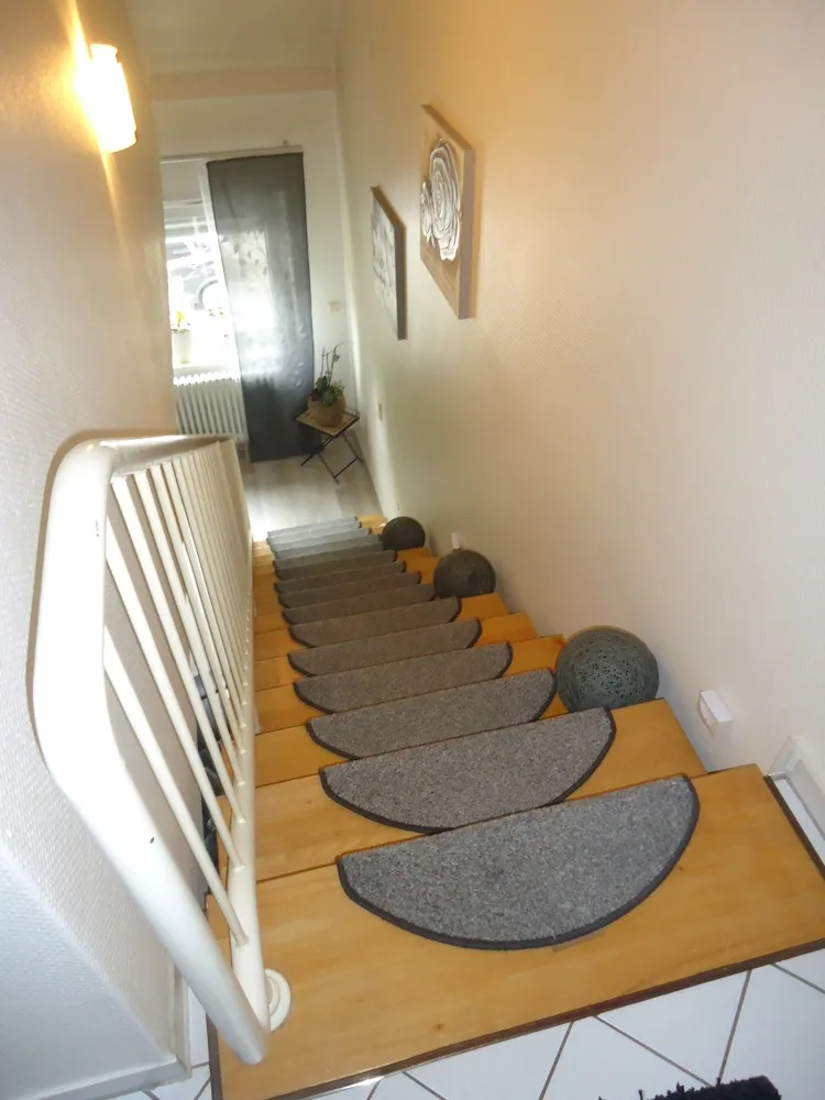 Treppenabgang Maisonettewohnung