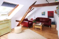 Wohnraum Apartment DG - Foto 1