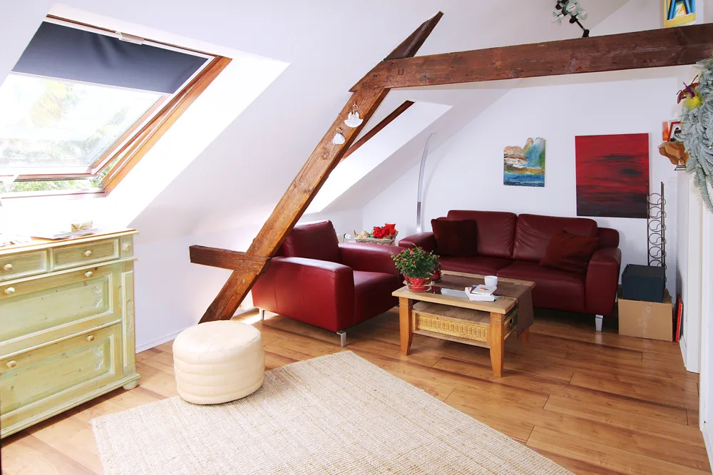 Wohnraum Apartment DG - Foto 1
