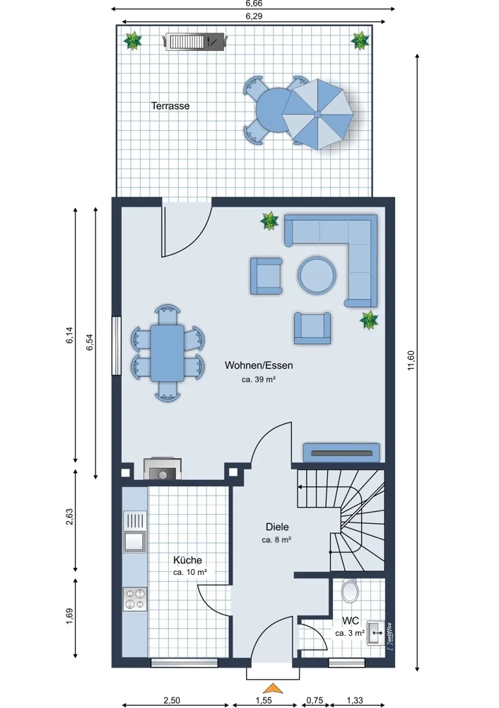 Grundriss EG