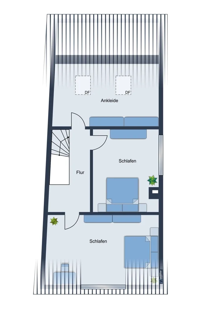 Grundriss Dachgeschoss