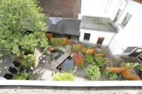 Blick von der Dachterrasse
