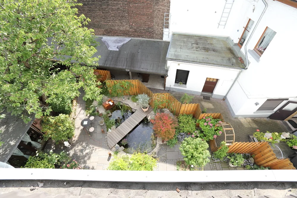 Blick von der Dachterrasse