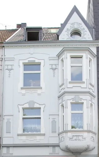 Jugendstil-Hausfassade