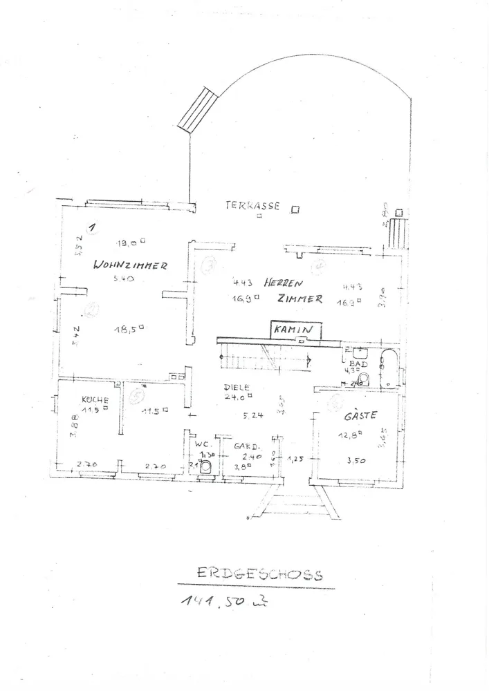Grundriss Erdgeschoss