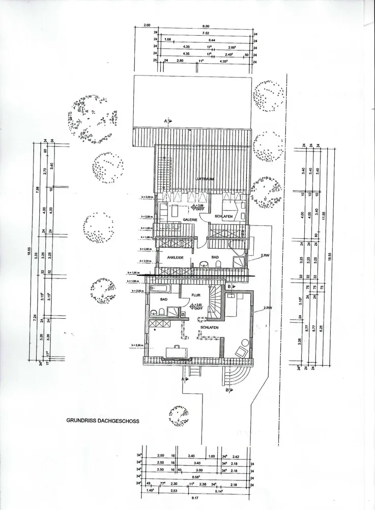 Grundriss Obergeschoss