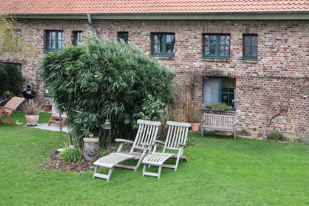 idyllische Gartenanlage