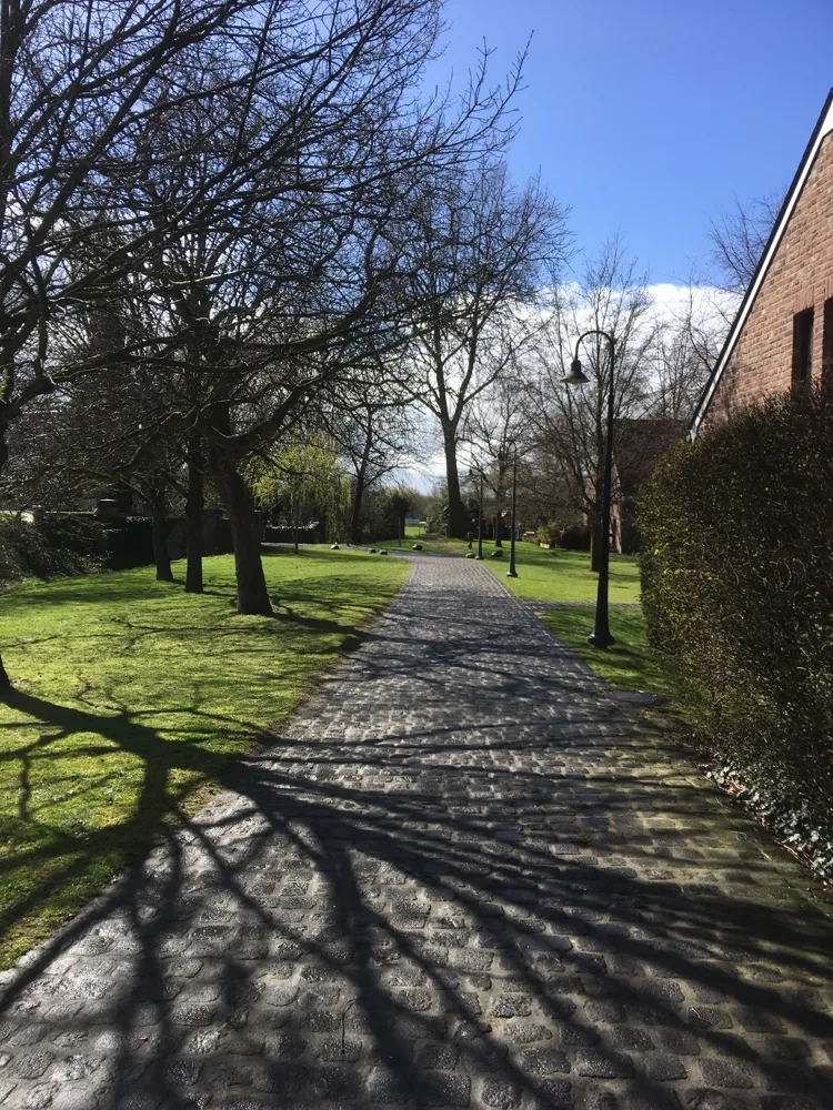 Weg zur Wohnung