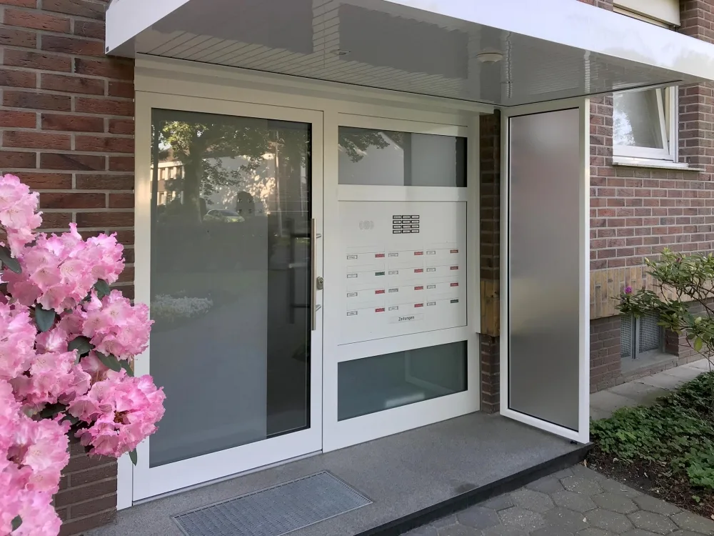 neue Haustüranlage