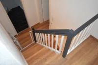 Treppe zum Dachgeschoss