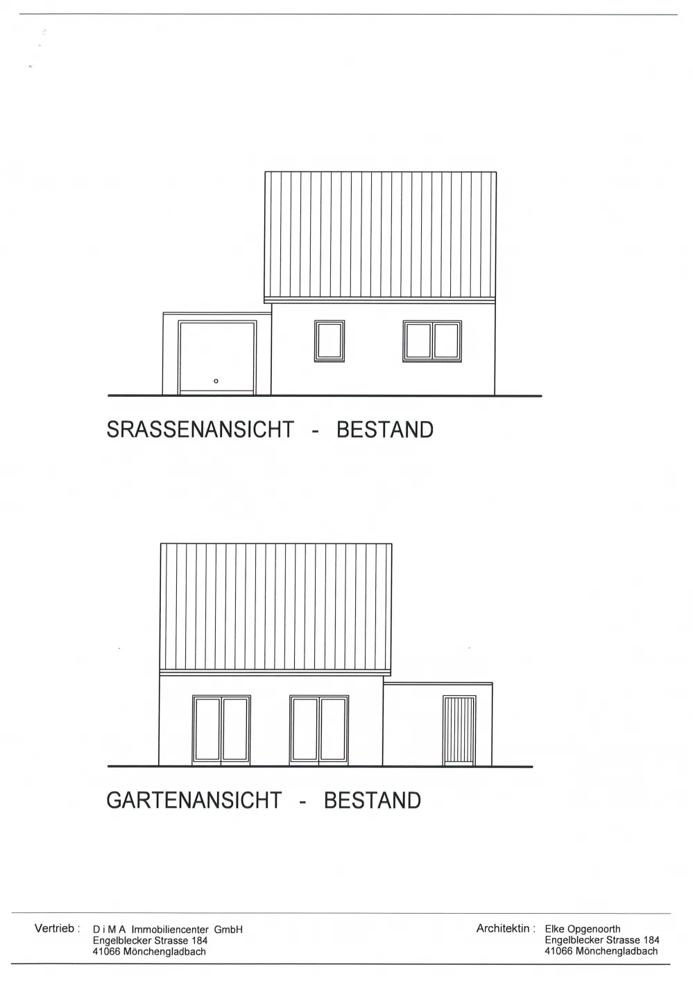 Straßenansicht IST
