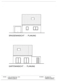 Straßenansicht Planung