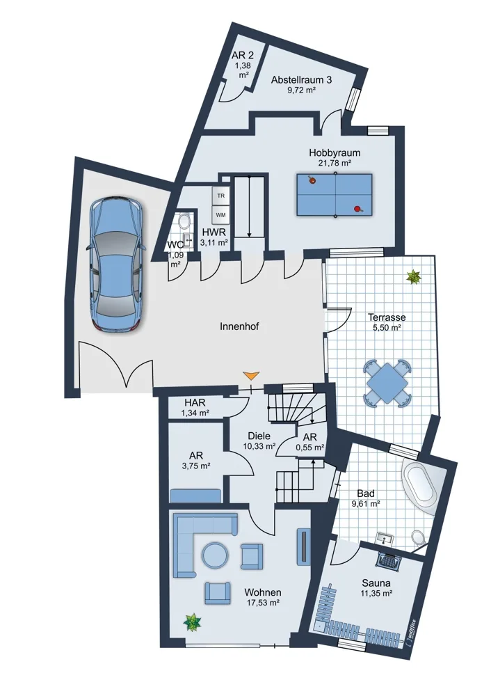 Grundriss EG