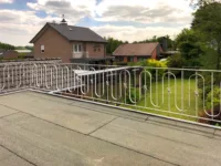 Zugang zur Dachterrasse