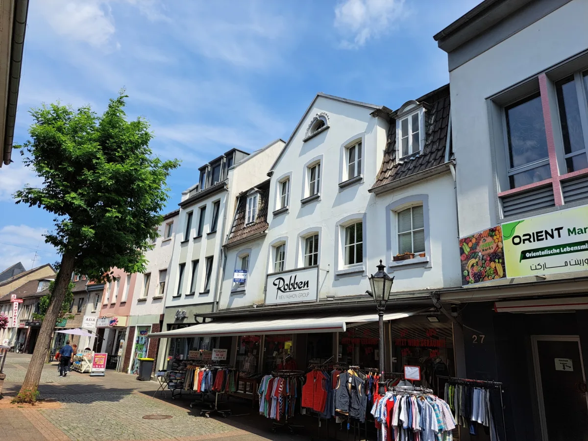 Ansicht Fußgängerzone