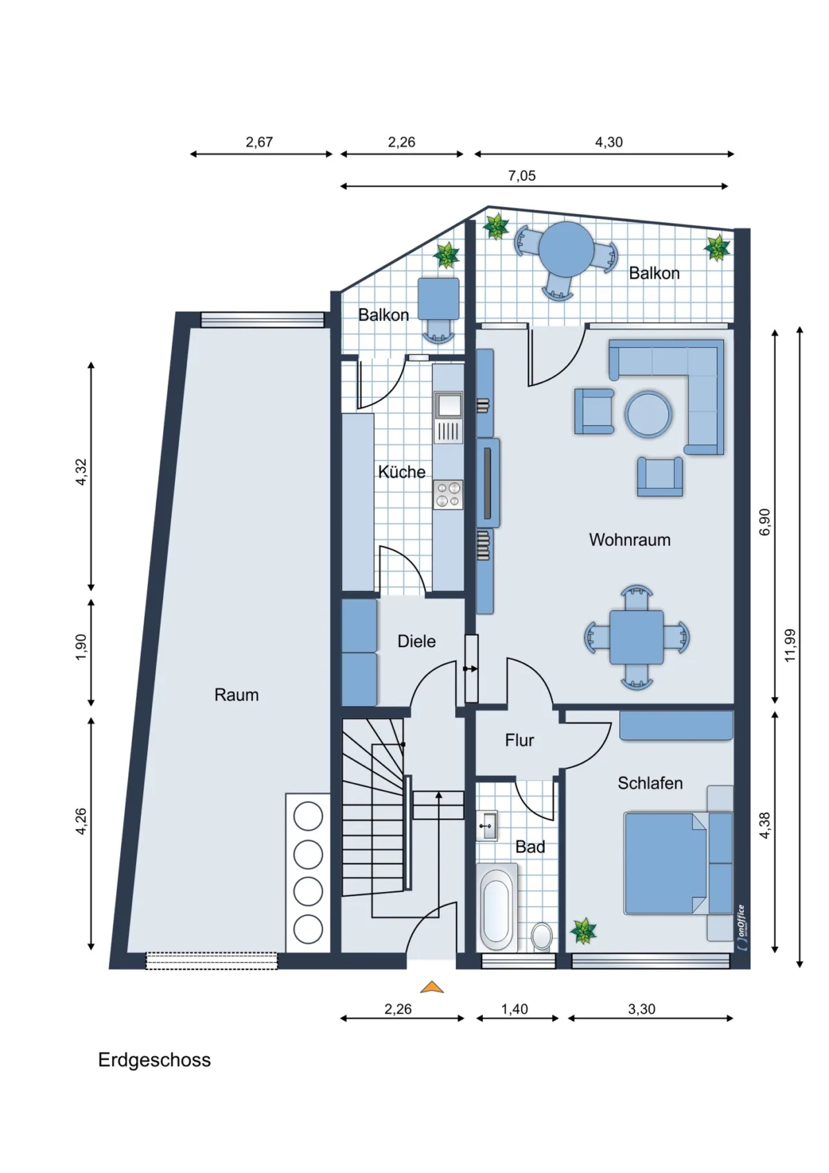 Grundriss EG