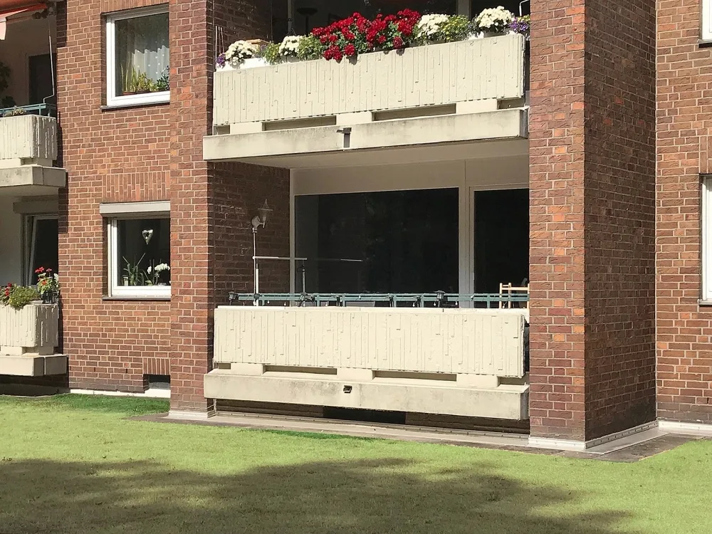 Ansicht Loggia