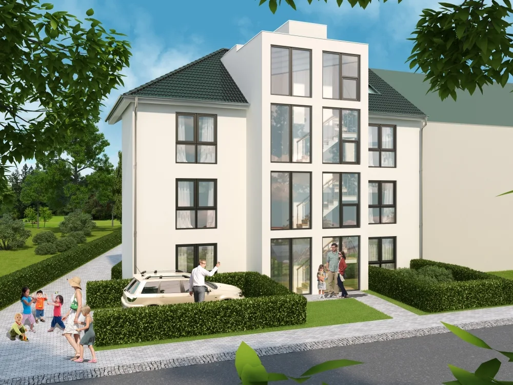 Frontansicht Gladbacher Str. 104 Mönchengladbach-Rheindahlen
