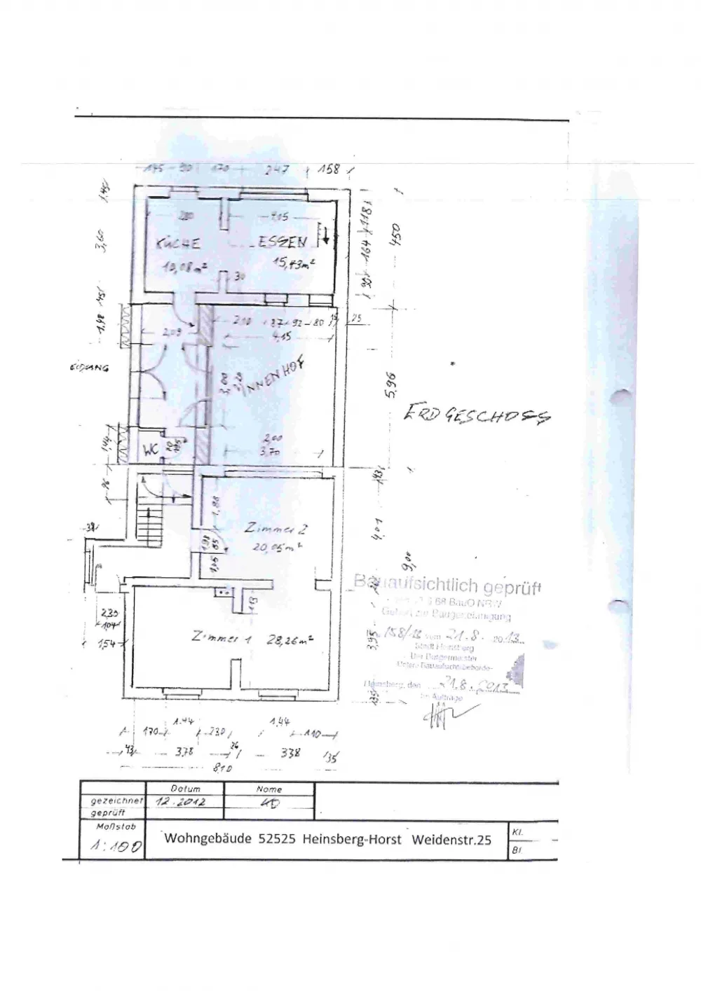 Grundriss EG