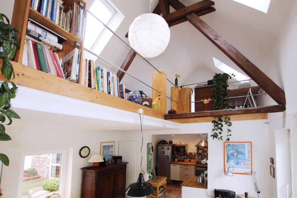 offene Galerie - Büro