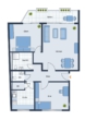 Wohnungsgrundriss - Zuhause mit Charme … gepflegte 3-Zimmer-Wohnung mit Balkon zum Wohlfühlen