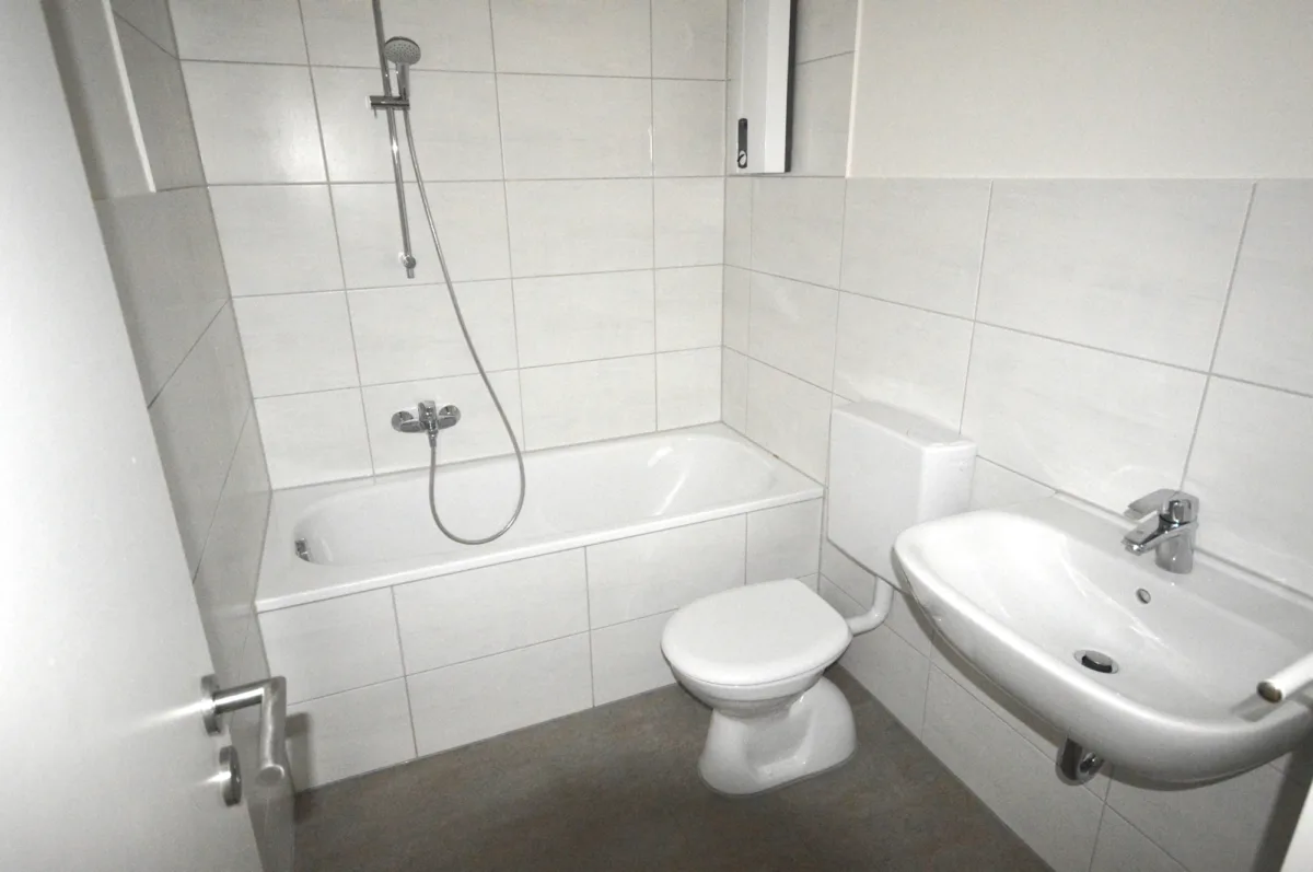 Modernisiertes Badezimmer