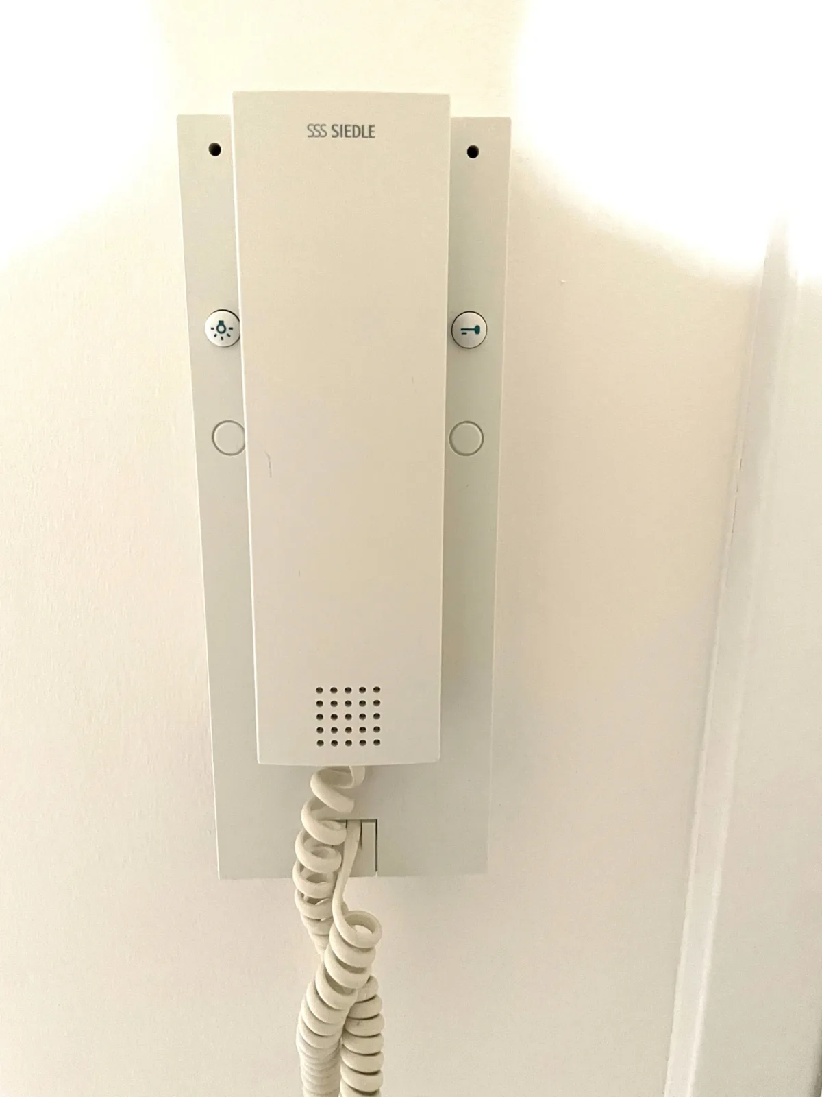 Modernisierte Gegensprechanlage