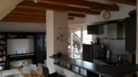 Küche-Wohnzimmer-Balkon