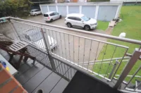 Balkon mit neuer Außentreppe