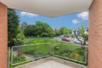 Aussicht vom Balkon aus