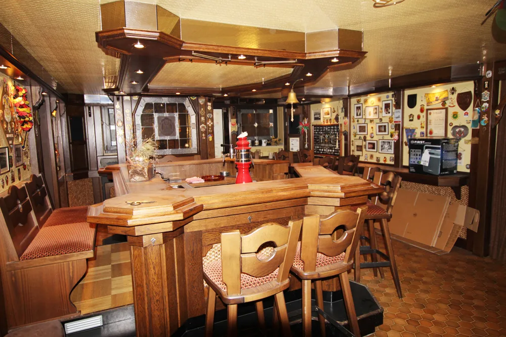 Blick in die Kellerbar