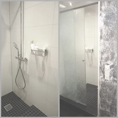 begehbare Dusche