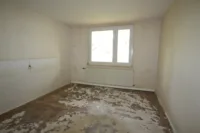 Blick ins Schlafzimmer