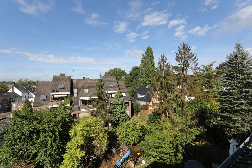 Ausblick von der Dachterrasse