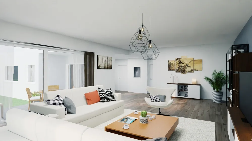 Wohnzimmer Einrichtungsbeispiel