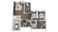 Grundriss3D - Erdgeschoss