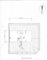 Grundriss Spitzbogen