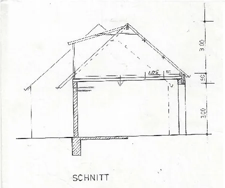 Schnitt Haus